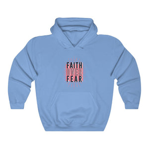 Faith over Fear Women's Heavy Blend™ Hooded Sweatshirt