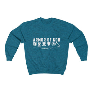 Armor of God Men's Heavy Blend™ Crewneck Sweatshirt