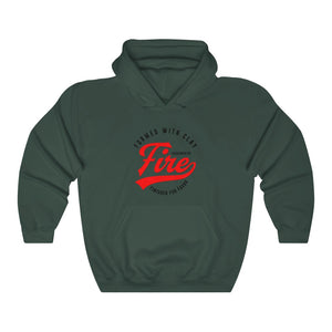 Fashioned by Fire Men's Heavy Blend™ Hooded Sweatshirt