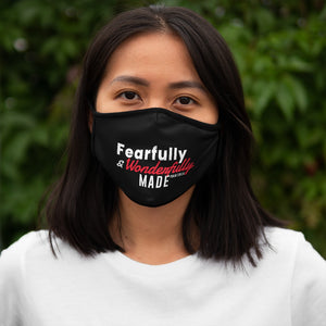 Fearfully and Wonderfully Made Fitted Polyester Face Mask