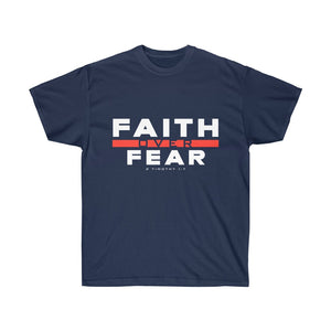 Faith over Fear Men's Ultra Cotton Tee