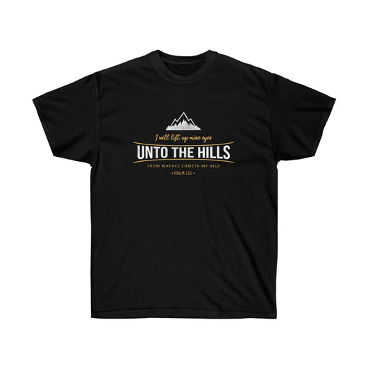 Lift Mine Eyes Unto the Hills Women's Ultra Cotton Tee