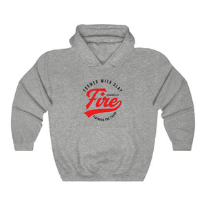 Fashioned by Fire Men's Heavy Blend™ Hooded Sweatshirt