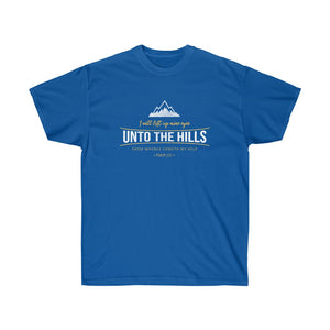 Lift Mine Eyes Unto the Hills Women's Ultra Cotton Tee