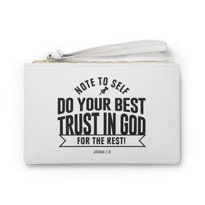 Note to yourself Clutch Bag