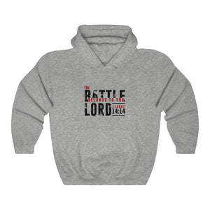 The Battle is the Lord Men's Heavy Blend™ Hooded Sweatshirt