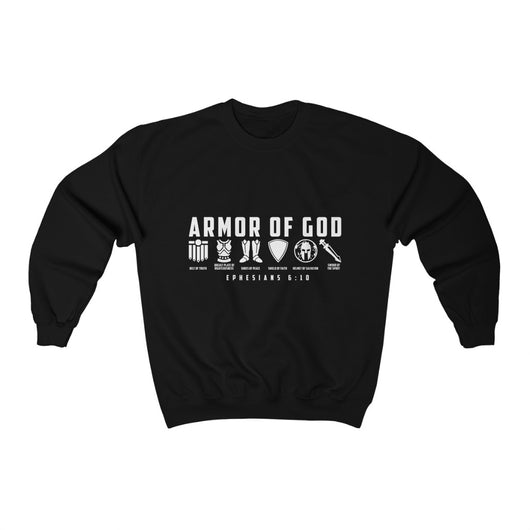 Armor of God Men's Heavy Blend™ Crewneck Sweatshirt