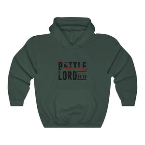 The Battle is the Lord Men's Heavy Blend™ Hooded Sweatshirt