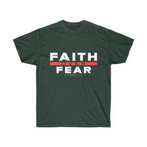 Faith over Fear Men's Ultra Cotton Tee