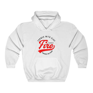 Fashioned by Fire Men's Heavy Blend™ Hooded Sweatshirt