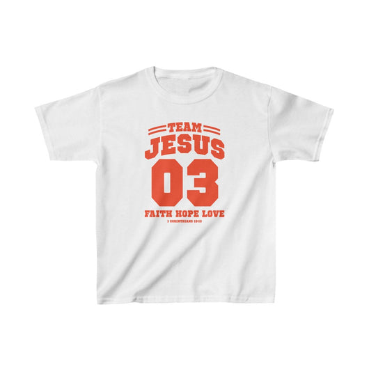 Team Jesus 03 Kids Heavy Cotton™ Tee