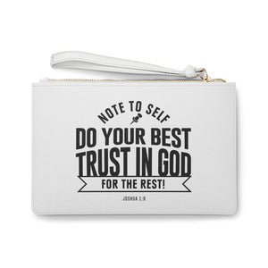 Note to yourself Clutch Bag