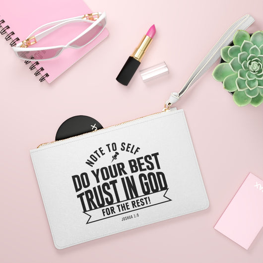 Note to yourself Clutch Bag