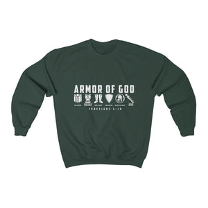 Armor of God Men's Heavy Blend™ Crewneck Sweatshirt