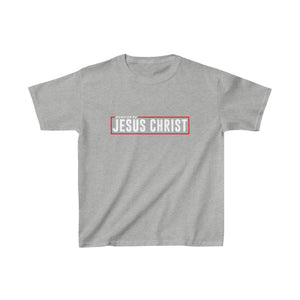 Powered by Jesus Christ Kids Heavy Cotton™ Tee