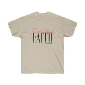 The Just shall Live by Faith Women's Ultra Cotton Tee