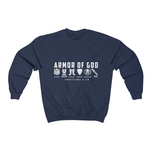 Armor of God Men's Heavy Blend™ Crewneck Sweatshirt