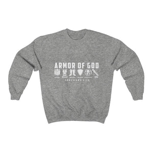 Armor of God Men's Heavy Blend™ Crewneck Sweatshirt