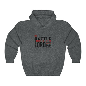 The Battle is the Lord Men's Heavy Blend™ Hooded Sweatshirt