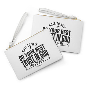 Note to yourself Clutch Bag