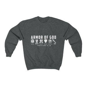 Armor of God Men's Heavy Blend™ Crewneck Sweatshirt