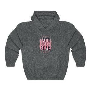 Faith over Fear Women's Heavy Blend™ Hooded Sweatshirt