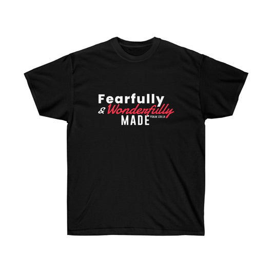 Fearfully and Wonderfully Made Women's Ultra Cotton Tee